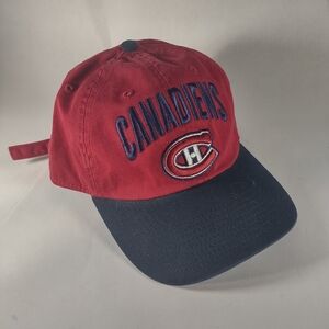 NHL Fan Favorite Montreal Canadians Strapback Hat Cap
